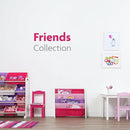 Humble Crew Kids Toy Storage Organizer with 12 Plastic Bins, White/Pink/Purple – Removable Bins for Playroom, Bedroom, Toddler Furniture for Boys and Girls Ages by TinyTreasures Baby Boutique