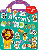 Benresive Reusable Sticker Book for Toddlers 2-4 Years, Fun Travel Stickers for Kids, Waterproof Sticker Books for Toddlers 1-3, Crafts Activities for Todddlers 1-3 2-4 3-5 - Animals Zoo by TinyTreasures Baby Boutique
