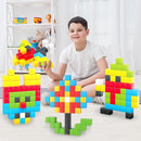 PicassoTiles 60pc Magnetic Puzzle Cube Building Set 1 Inch 3D Blocks STEM Construction Toy for Toddlers Kids Boys Girls Age 3+ Montessori Learning Travel Sensory Gift with Educational Idea Book PMC60 by TinyTreasures Baby Boutique