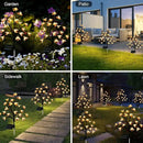Solar Garden Lights Outside - 4 Pack 80 LED Solar Bee Lights Outdoor Waterproof with 8 Modes Landscape Decoration for Garden Patio Yard Walkway Grass Spring Decor (Warm White) by GreenHaven Gardens