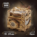 iDventure Cluebox PRO - Sherlock's Camera - Escape Room Game - sequential Puzzle Box - 3D Wooden Puzzle for Adults - Brain Teaser - Birthday Gift Gadget for Men and Women - Money Box by TinyTreasures Baby Boutique