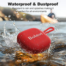 Bobtot Portable Bluetooth Speakers Wireless - IPX7 Waterproof Shower Speaker with 16 Hours Playtime, Loud Stereo Sound, TWS, Built-in Mic, Mini Size with Lanyard to Carry, Red by TinyTreasures Baby Boutique