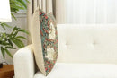 Charlotte Home Furnishings Pimpernel Red Green Floral Throw Pillow Cover 18” x 18” – Double-Sided Tapestry Cushion Cover for Couch, Sofa, or Bed | 100% Cotton Jacquard Woven in Europe by CozyNest Decor