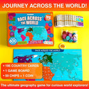 QUOKKA Board Games for Kids 8-12 - Family Games for Kids and Adults - Journey Across The World Card Game Ages 5-9 - Learn Capitals, Flags, Facts, and Map Locations with 195 World Map Cards by TinyTreasures Baby Boutique