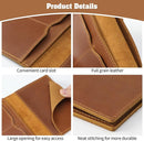 Jack&Chris Leather Passport Holder, Handmade Passport cover, Travel Wallet Cover Case for Men and Women, Leather Travel Documents Organizer Protector, JC107 by TinyTreasures Baby Boutique
