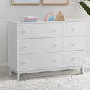 GAP babyGap Legacy 6 Drawer Dresser with Interlocking Drawers - Greenguard Gold Certified, Bianca White by TinyTreasures Baby Boutique
