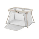 Chicco Alfa Lite Lightweight Travel Playard, Portable Playpen for Babies and Toddlers, Snap-Open/Compact Fold Design, 13 lbs., Baby Travel Essential | Dove/Beige by TinyTreasures Baby Boutique