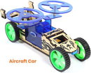 ButterflyEdufields 4in1 STEM Building Car Kits for Kids - DIY 3D Wooden Puzzle Toys, Educational STEM Gifts for Ages 6 to 12 by TinyTreasures Baby Boutique
