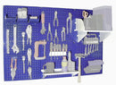 Wall Control 30-WRK-400BUW Standard Workbench Metal Pegboard Tool Organizer,Blue/White by GreenHaven Gardens