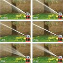 Eden 96122 6-Pattern Mobile Rotary Sprinkler Bundle with Melnor 65131AMZ Mini Oscillator Sprinkler, Waters Up to 80 ft. Diameter by GreenHaven Gardens