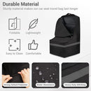 Car Seat Travel Bag - Padded, Comfortable, Durable, Roomy Gate Check Carseat Cover Backpack Fits 3-in-1，Convertible, Booster & Infant Car Seats for Airplane, Airport, Gray by TinyTreasures Baby Boutique