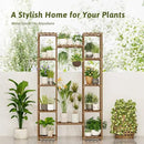 Plant Stand Indoor with Grow Lights for Indoor Plants 62.2'' Tall Plant Shelf 12 Tiers Sturdy Plant Rack for Plants Dispaly for Living Room Garden Patio Decor by GreenHaven Gardens