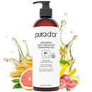 PURA D'OR 16 Oz Organic Anti-Cellulite Massage Oil - Lemon Peel, Moringa, Grape Seed, Grapefruit & Eucalyptus Oils - Skin Firming & Tightening for Active Individuals & Aging Adults by CozyNest Decor