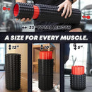 5-in-1 Long Foam Roller, 23" Long Back Roller for Physical Therapy with 5 Different Length Options, Muscle Trigger Points - Relieves Pain with Muscle Massage: Back, Shoulder, Foot, Legs, Arms, Neck by CozyNest Decor