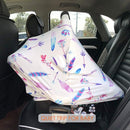 Car Seat Covers for Babies - Carseat Canopy, Multi-use Breastfeeding Covers, Girls and Boys Baby Shower Gifts by TinyTreasures Baby Boutique