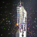 Sun Catchers with Crystals Rainbow Maker Hanging Crystals Prisms Suncatcher for Window - Crystal Chandelier Wind Chimes Sun Catchers Indoor Window Decorations by GreenHaven Gardens