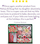 Melissa & Doug Slice and Bake Wooden Christmas Cookie Play Food Set by TinyTreasures Baby Boutique