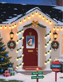 25Ft Outdoor Christmas Lights, Dimmable G40 LED Patio String Lights with 27 Frosted White Globe Bulbs, Green Wire Outdoor Christmas Decorations Lights Waterproof for Wedding Party Porch Backyard by TinyTreasures Baby Boutique