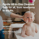 SHAMPOO & BATH – Organic Korean Baby & Kids 2-in-1 Shampoo & Body Wash for Newborns, Vegan Cleanser for Hair, Face & Body, Gentle, EWG Verified, Non-Toxic (11.29 fl oz / 320g) by TinyTreasures Baby Boutique