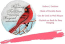 Spoontiques - Garden Décor - Cardinal Stepping Stone - Decorative Stone for Garden by CozyNest Decor