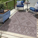 Keen Home Design Terrace Outdoor Area Rug - 8x10 Washable Indoor/Outdoor Rug for Patio, Kitchen, Balcony, Beach, Garden, Deck and Porch, Size: 7'7"x10' by GreenHaven Gardens