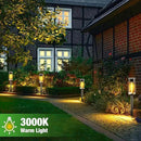 nipify LED Solar Pathway Lights Outdoor, 12 Pack Bright Solar Powered Path Garden Light Waterproof, Auto On/Off Solar Yard Lighting for Walkway Lawn Patio Landscape by GreenHaven Gardens