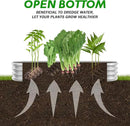 Galvanized Raised Garden Beds, Outdoor Raised Garden Boxes, Oval Large Bottomless Metal Elevated Garden Bed Planter Box for Vegetables, Fruits, Flower (7x2x1(ft)) by GreenHaven Gardens