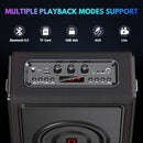 Karaoke Machine with 3 Wireless Mics | Bluetooth 5.3 Speaker with Echo Adjustment & Auto Pitch Correction | PA System with RGB Lights, Supports TV/TF Card/USB/AUX/Live/REC for Home Parties by TinyTreasures Baby Boutique