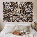 HZOHNAGO Leopard Print Tapestry Nature Wildlife Vintage Cheetah Fur Spot Animal Skin Wild Animals Spots Printed Wall Tapestry Painting Wall Hanging for Bedroom Living Room Dorm 90" W x 60" H by CozyNest Decor