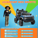 ENYOPRO Licensed Ford Bronco Raptor Electric Ride On Jeep for Kids, 12V Remote Control Ride On Car for Toddlers, Electric Vehicle w/Shock Absorbers, Soft Start, Bluetooth, LED Lights, 2 Speed (Blue) by TinyTreasures Baby Boutique