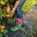 HISEA Women's Rubber Garden Boots Waterproof Insulated Yard Gardening Shoes Mid Height for Mud Working Outdoor by GreenHaven Gardens
