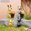 Black Cat Metal Yard Art Statue Light,Garden Outdoor Black Cat Statue Light Decoration,The for cat Lovers.(Black Cat) by GreenHaven Gardens
