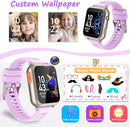 Smart Watch for Kids Ages 4-12, 24 Puzzle Games HD Touch Screen Camera Alarm Clock Birthday Gift for Girls 6-9 Years Old by TinyTreasures Baby Boutique
