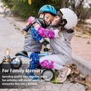 Soft-Style Kids Knee and Elbow Pads with Bike Gloves, Flexible Impact-Resistant Gear for Ages 2-11, Designed for Balance Bikes, Roller-Skating, and Skateboarding by TinyTreasures Baby Boutique