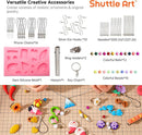 Shuttle Art Polymer Clay Kit, 50 Colors, Soft Oven Clay Kit, 19 Carving Tools and 10 Kinds of Accessories, Non-Stick, Non-Toxic, Ideal Gift for Kids by TinyTreasures Baby Boutique