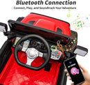 4WD Kids Ride on Car Truck, 12V 7Ah Kids Electric Vehicles Car Ride on Toy for Toddlers 3-5 with Remote Control - Red by TinyTreasures Baby Boutique