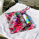 ALVABABY 2pcs Cloth Diaper Wet Dry Bags Waterproof Reusable with Two Zippered Pockets Travel Beach Pool Daycare Soiled Baby Items Yoga Gym Bag for Swimsuits or Wet Clothes LZD2324 by TinyTreasures Baby Boutique
