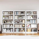 Bookshelf, 5 Tier Bookshelf with Adjustable Shelves, 69" H Tall Bookcase, Metal Bookshelves and Heavy Duty Bookcases for Living Rooms, Home Offices, Library, 10 Minutes Assemble by CozyNest Decor