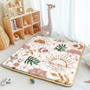 Baby Play Mat, 50x50 Playpen Mat with Super Soft Touch, Activity Mat with Upgraded Anti-Slip Bottom, Machine Washable Crawling Mat for Floor & Picnic(Boho Nature) by TinyTreasures Baby Boutique