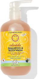 California Baby Calendula Shampoo and Body Wash | 100% Plant-Based (USDA Certified) | Allergy Friendly | Soothing Baby Soap and Toddler Shampoo for Dry, Sensitive Skin | 562 mL / 19 fl. oz. by TinyTreasures Baby Boutique