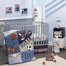 Lambs & Ivy Baby Sports 3-Piece Football/Basketball Baby Crib Bedding Set by TinyTreasures Baby Boutique