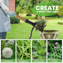 Weed Puller Tool Stand Up Weed Puller Tool with 3-Section Bamboo Handle & 4-Claw Steel Head Manual Weeder for Lawn and Garden (Bamboo) by GreenHaven Gardens