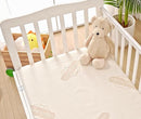 Crib Organic Mattress Protector Pad - Certified Organic Cotton Waterproof Breathable Mattress Pad Cover - 250 GSM Comfort - Deep Pocket - Fitted Comfort by TinyTreasures Baby Boutique