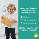 Binibi Spanish Musical Book for Toddlers Sol Solecito & Other Nursery Rhymes | Spanish Learning for Kids | Bilingual Children's Sound Book | Libro en español para bebés by TinyTreasures Baby Boutique