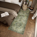 Machine Washable Kitchen Runner Rug: 2'x6' Hallway Rug Non Slip Low-Pile Stain Resistant Soft Carpet Runners for Entryway Hallways Kitchen Laundry Room Beside Farmhouse by TinyTreasures Baby Boutique