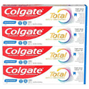 Colgate Total Active Prevention Whitening Gel Toothpaste with Fluoride, Bulk with Clinically Proven Formula That Fights Plaque Bacteria, Mint, 4 Pack, 5.1 oz by CozyNest Decor