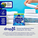 Dropps Odor & Stain Biobased Power Laundry Detergent Pods, Lavender Meadow(140 Count) - HE Compatible Laundry Pods for Fresh Clothes - Washing Detergent Soap Supplies & Recyclable Packaging by CozyNest Decor