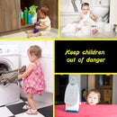 New & Improved - Door knob Baby Safety Cover - 5 Pack - Deter Little Kids from Opening Doors with A Child Proof Door Handle Lock - Driddle by TinyTreasures Baby Boutique