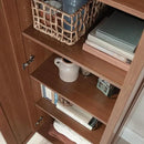Sauder HomePlus Storage Pantry cabinets, ‎L: 23.25" x W: 17" x H: 71.18", Sienna Oak by CozyNest Decor
