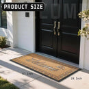 Yimobra Welcome Mat, Heavy Duty Sturdy Door Mats for Home Entrance Outdoor Indoor, Front Doormat for Outside Patio Floor Entry Porch Garage Office, Waterproof, Low Profile, 47 x 24, Yellow by CozyNest Decor